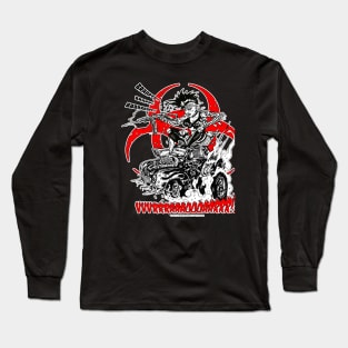 curves and bullets - mechaniquas revenge Long Sleeve T-Shirt